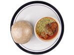 Eba Meat Meal