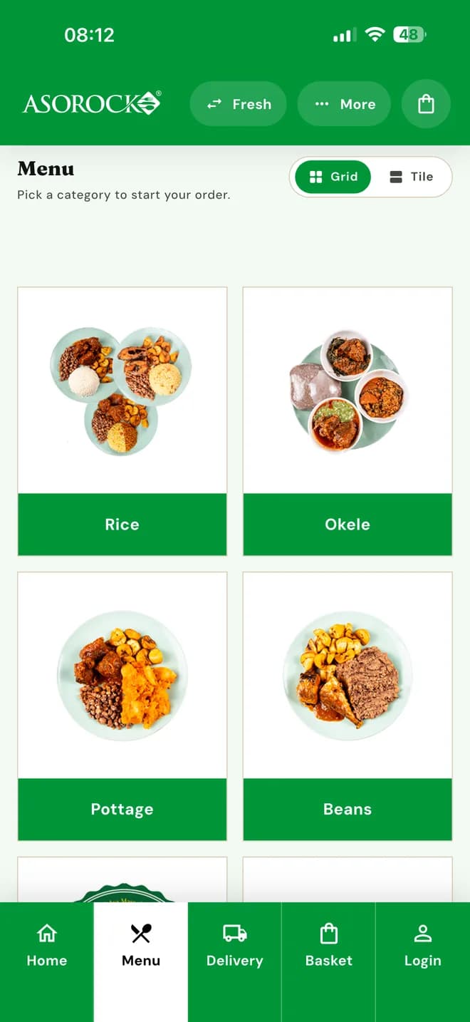 Browse the full menu